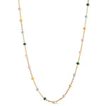 ENAMEL LOLA ELEGANT NECKLACE GULD