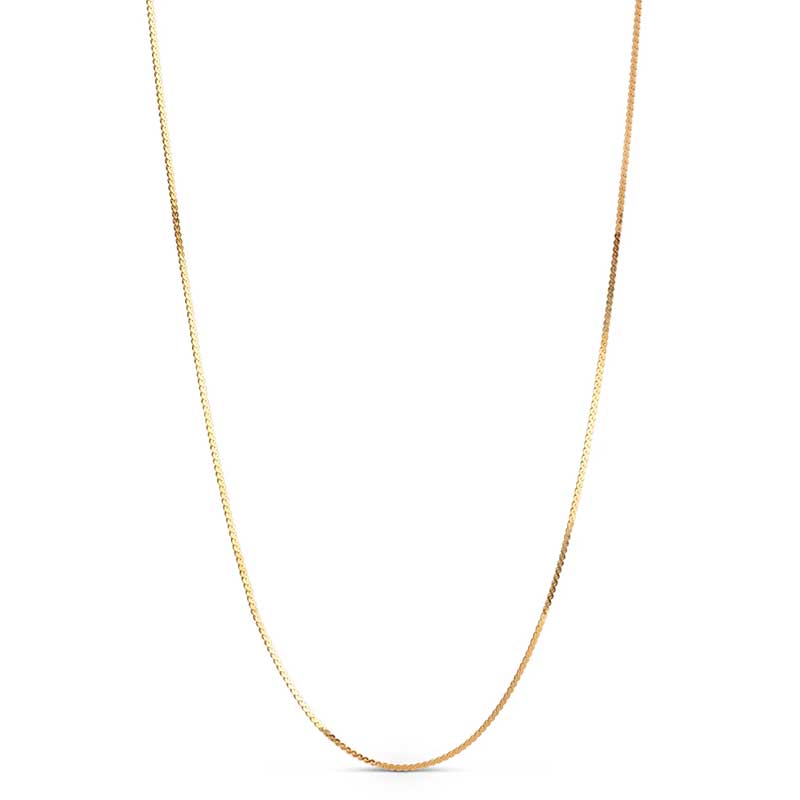 ENAMEL NAOMI NECKLACE GULD