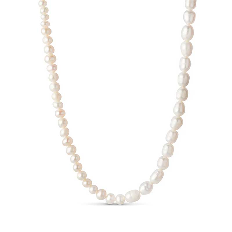 ENAMEL PEARLIE NECKLACE OFF WHITE