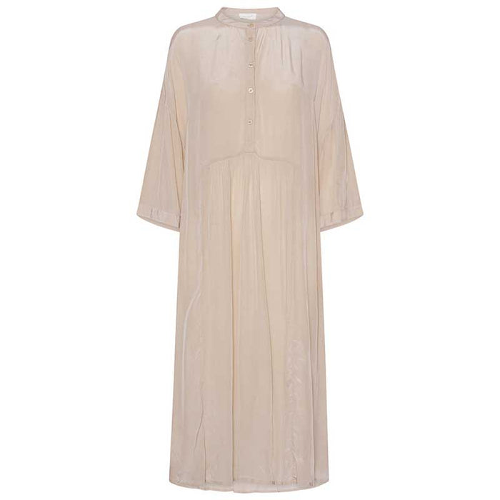 EVA GO DIVA GERTRUD DRESS SAND-fra-EVA GO DIVA-hos-J BY J Fashion