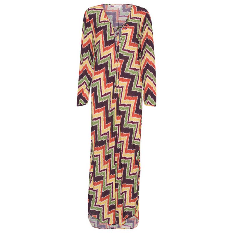 EVA GO DIVA ZARA BIAS LONG SLV DRESS ARMY-fra-EVA GO DIVA-hos-J BY J Fashion