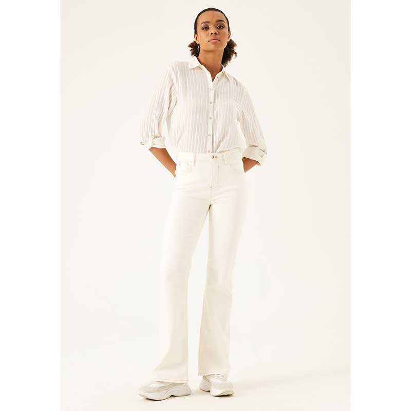GARCIA 245 - 51 CELIA FLARE JEANS OFF WHITE
