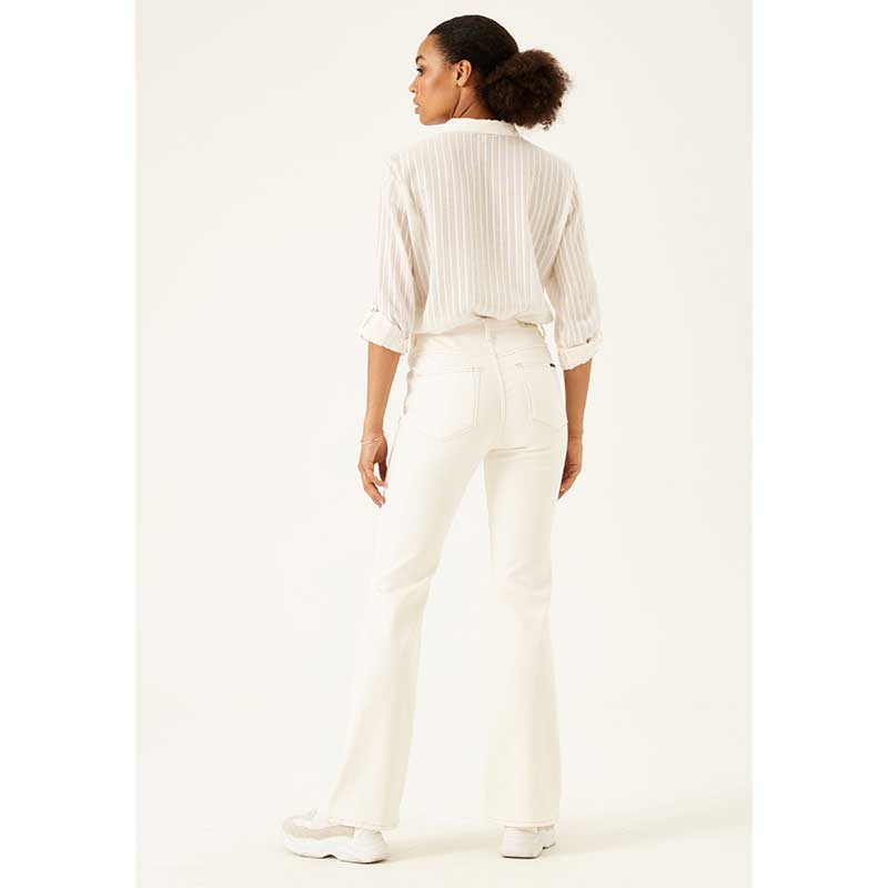 GARCIA 245 - 51 CELIA FLARE JEANS OFF WHITE - J BY J Fashion