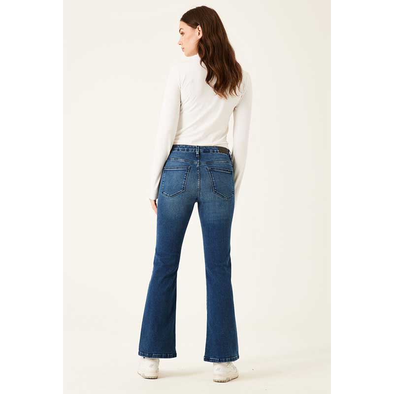 GARCIA 245 - 8514 CELIA FLARE JEANS BLÅ