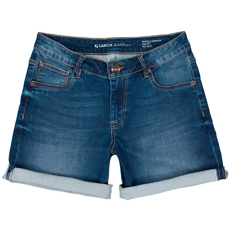 GARCIA 272-7509 RACHELLE BERMUDA SHORTS MØRKEBLÅ