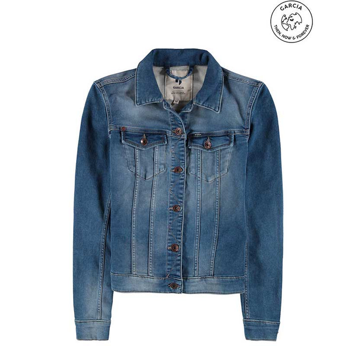 GARCIA SOFIA LADIES JACKET DENIM-fra-GARCIA-hos-J BY J Fashion