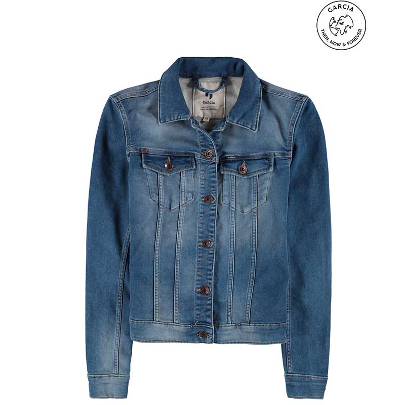 GARCIA SOFIA LADIES JACKET DENIM