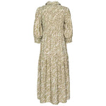 GESTUZ ANDAGZ LONG DRESS ARMY