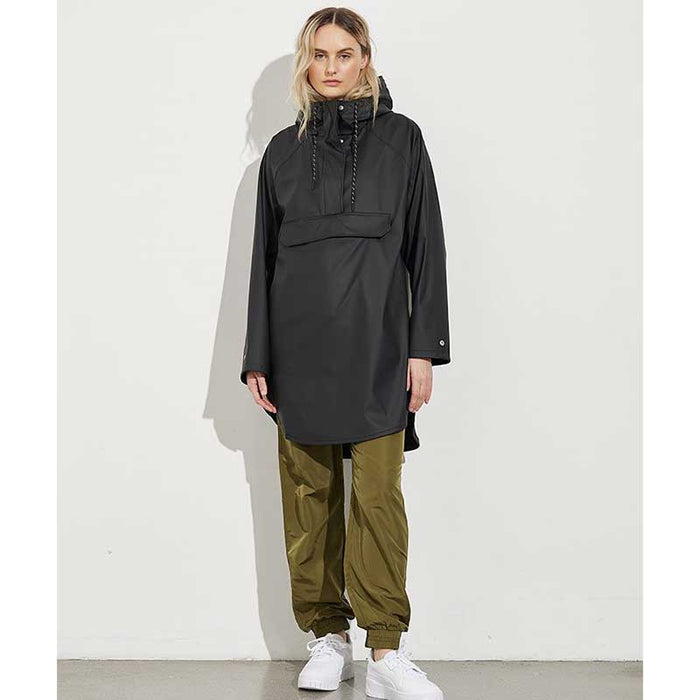 GLOBAL FUNK CERRIE-G RAIN JACKET SORT-fra-GLOBAL FUNK-hos-J BY J Fashion