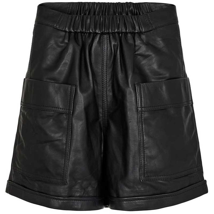 GOSSIA THILLAGO LEATHER SHORTS SORT - J BY J Fashion