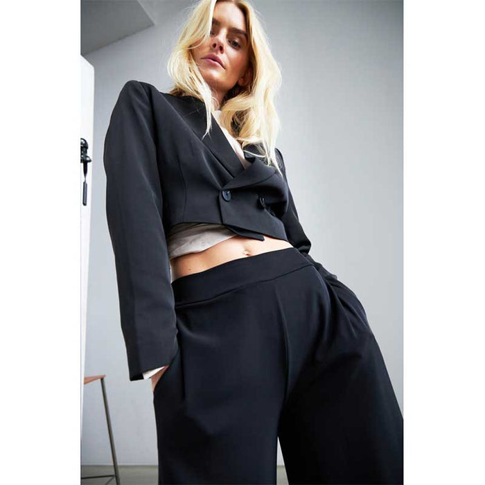 GOSSIA ZESSAGO BLAZER SORT-fra-GOSSIA-hos-J BY J Fashion