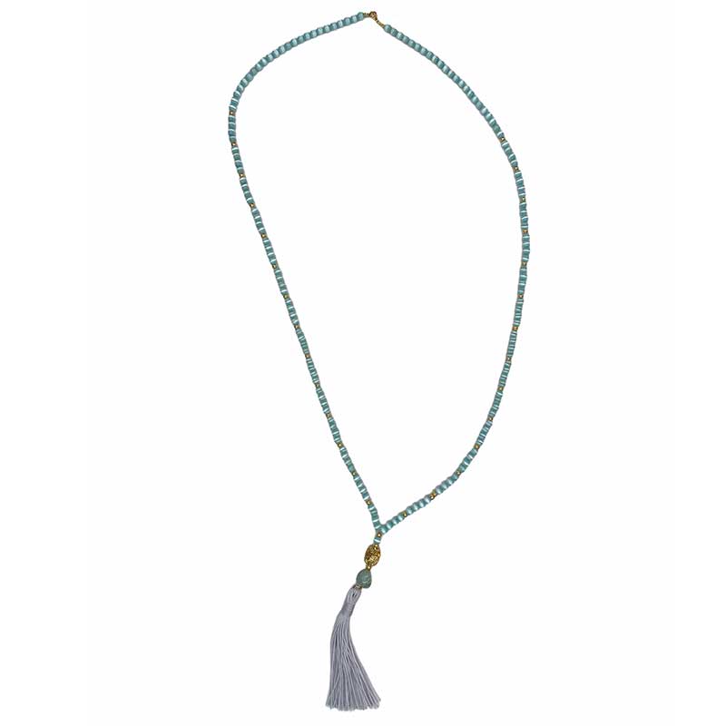 HIPZEN NECKLACE 1 LYSEBLÅ