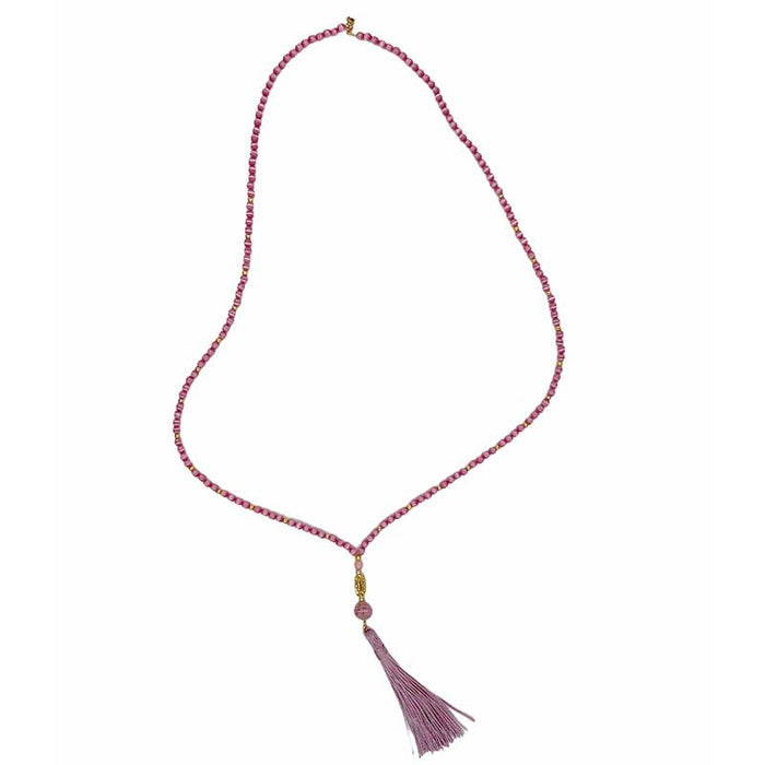 HIPZEN NECKLACE 2 LYSERØD-fra-HIPZEN-hos-J BY J Fashion