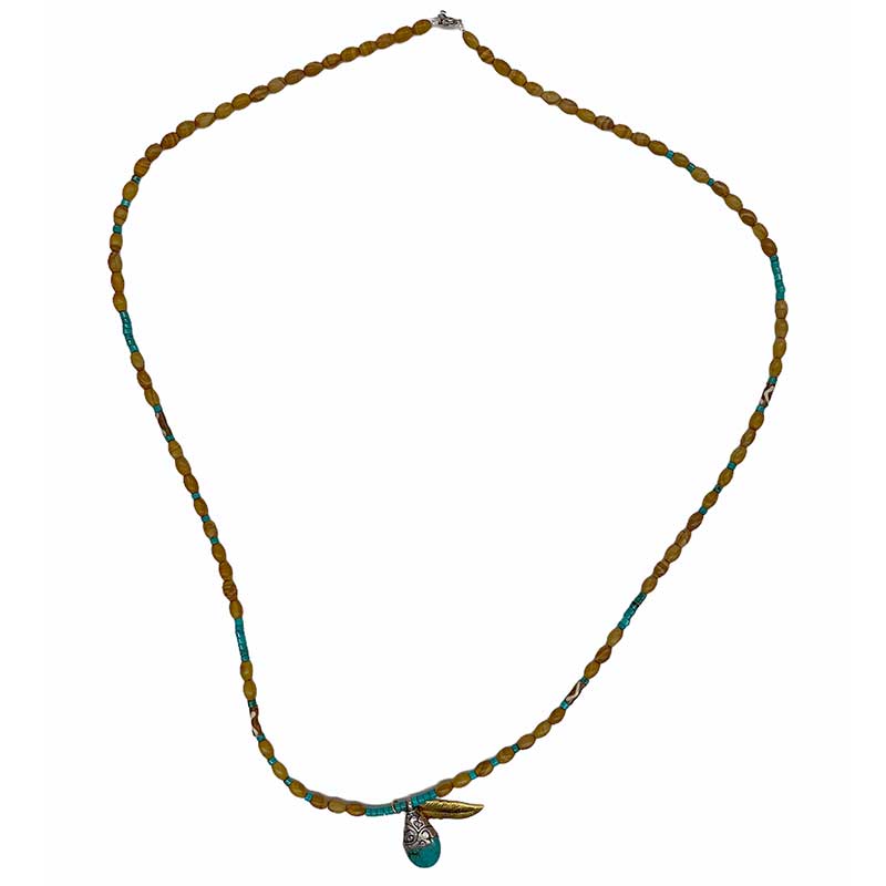 HIPZEN NECKLACE BRUN