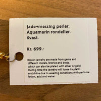 HIPZEN NECKLACE LYSEBLÅ-fra-HIPZEN-hos-J BY J Fashion
