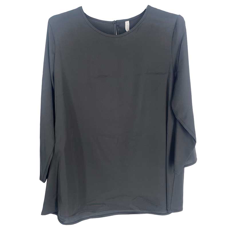 IMPERIAL CDP0FDG SATIN BLOUSE SORT-J BY J Fashion