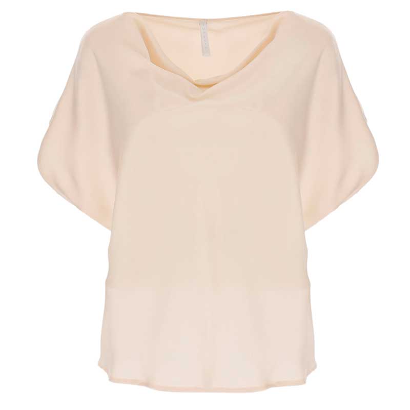 IMPERIAL TK43EDG SATIN T-SHIRT BEIGE