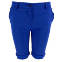 J BY J 2508 STRETCH SHORTS BLÅ - J BY J Fashion