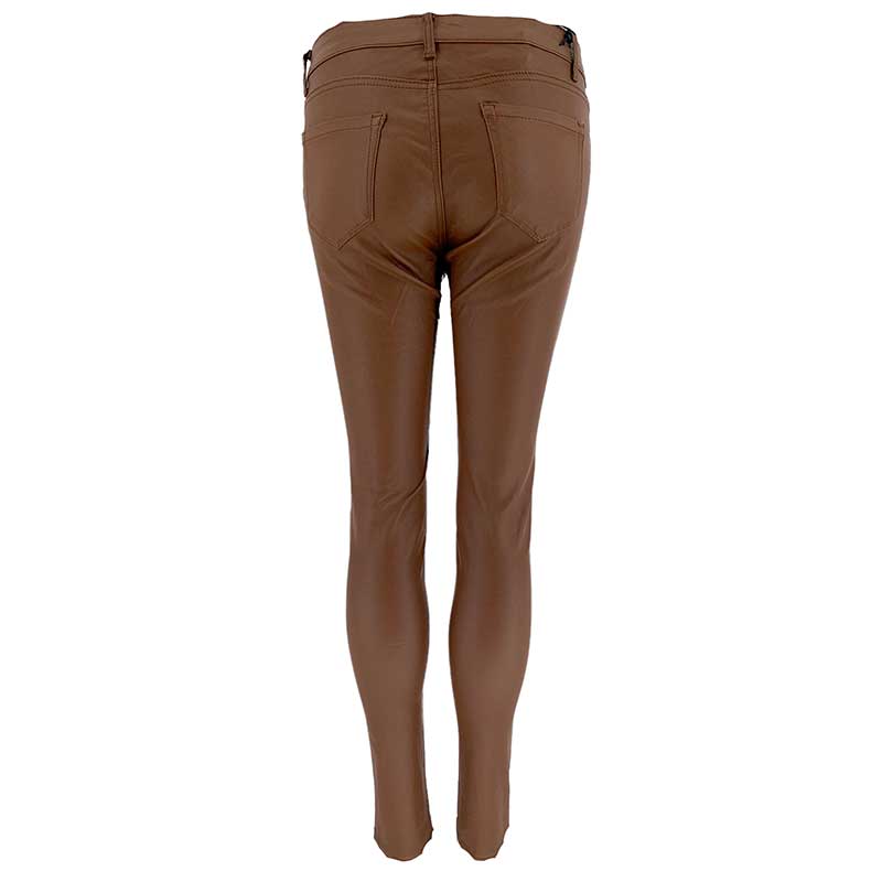 J BY J 6688 STRETCH PANTS BRUN - J BY J Fashion