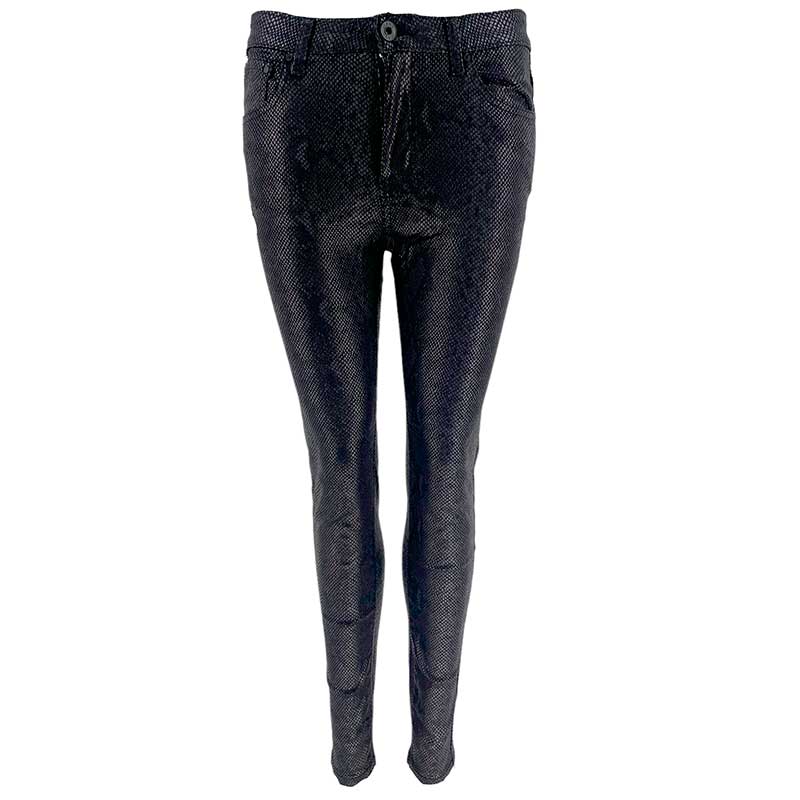 J BY J 6856 SNAKE PRINT PANTS SORT