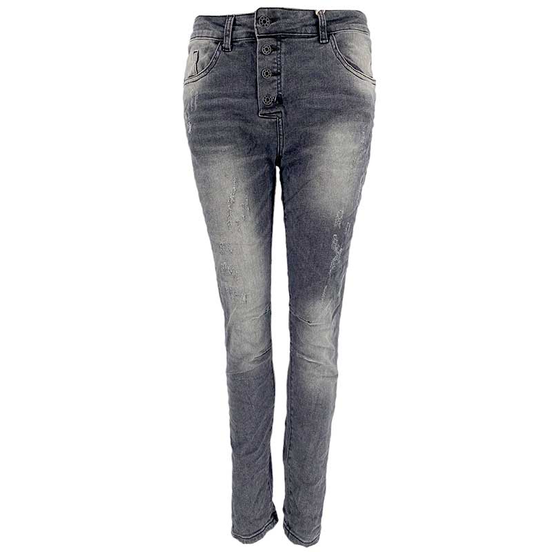 J BY J 7227 JEANS GRÅ-fra-J BY J-hos-J BY J Fashion