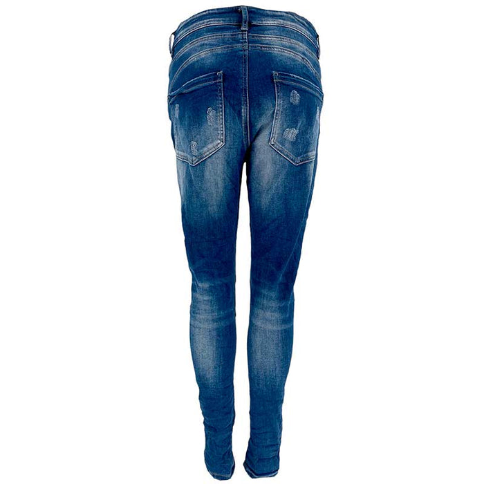 J BY J 7260 JEANS BLÅ-fra-J BY J-hos-J BY J Fashion
