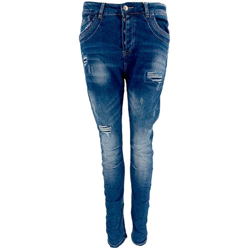 J BY J 7260 JEANS BLÅ