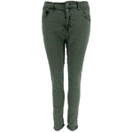 J BY J 8202 STRETCH PANTS ARMY