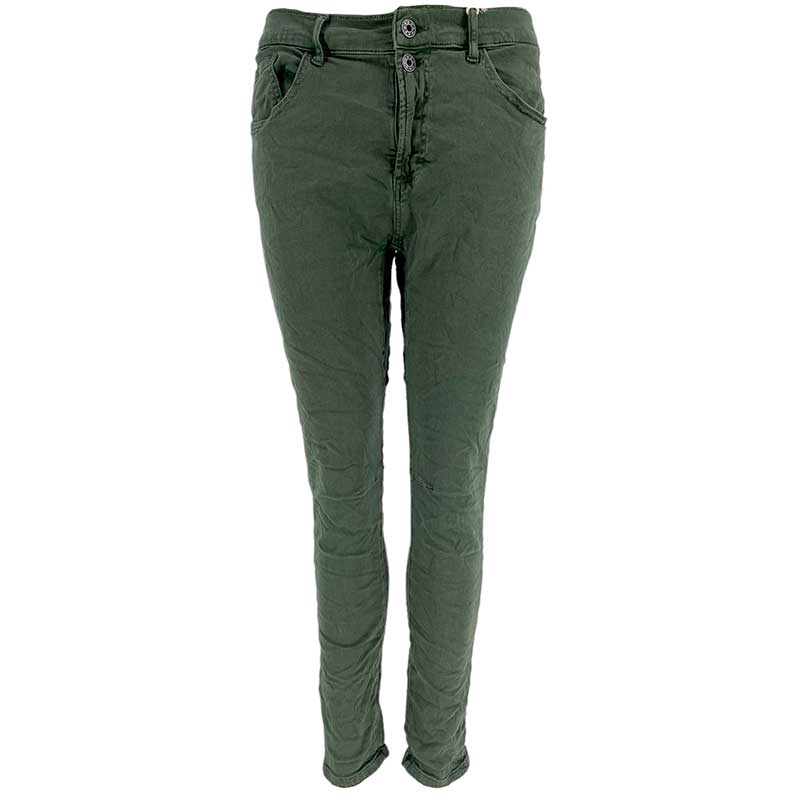 J BY J 8202 STRETCH PANTS ARMY