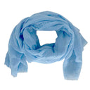 J BY J S-111595 VISCOSE SCARF LYSEBLÅ - J BY J Fashion