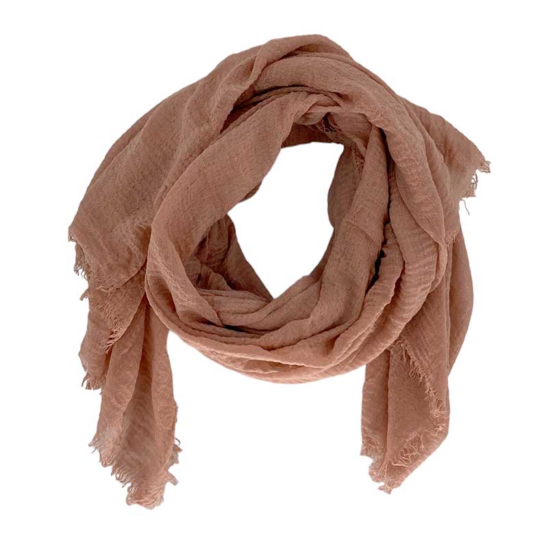 J BY J S-111595 VISCOSE SCARF ROSA