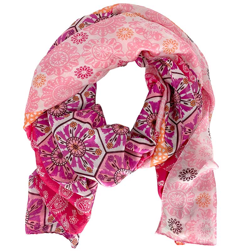 J BY J S-112489 VISCOSE SCARF LYSERØD