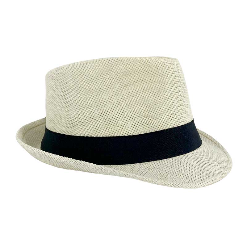 J BY J SUMMER HAT OFF WHITE