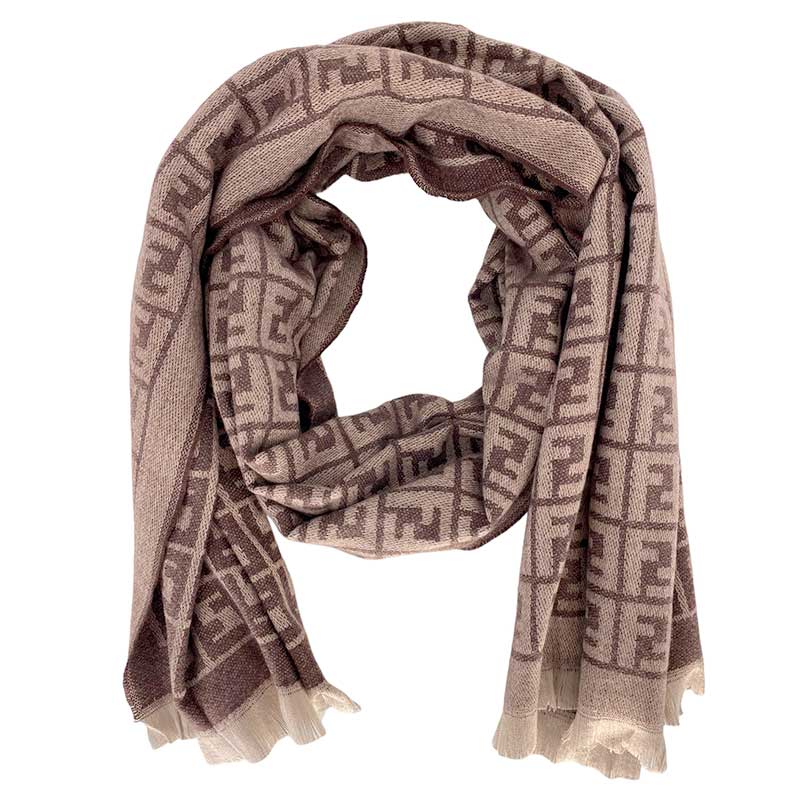J BY J YF-818 VISCOSE S-SCARF BORDEAUX-fra-J BY J-hos-J BY J Fashion