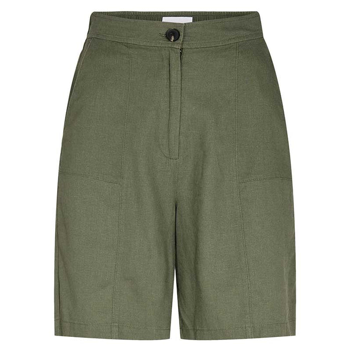 LEVETE LR-NAJA 13 SHORTS ARMY-fra-LEVETE ROOM-hos-J BY J Fashion
