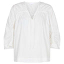 LEVETE ROOM LR-BRADIE 3 BLOUSE HVID - J BY J Fashion