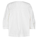 LEVETE ROOM LR-BRADIE 3 BLOUSE HVID