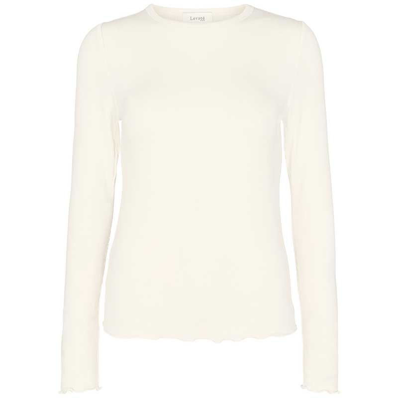 LEVETE ROOM LR-IKA 4 BLOUSE OFF WHITE