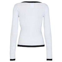 LEVETE ROOM LR-NONA 5 BLOUSE HVID-J BY J Fashion