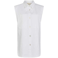 LEVETE ROOM LR-RAMELLA 6 WAISTCOAT HVID-fra-LEVETE ROOM-hos-J BY J Fashion