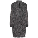 LEVETE ROOM LR-WELLS 2 DRESS GRÅ - J BY J Fashion