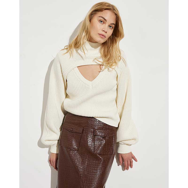 MBYM RETANNA-M KNIT OFF WHITE