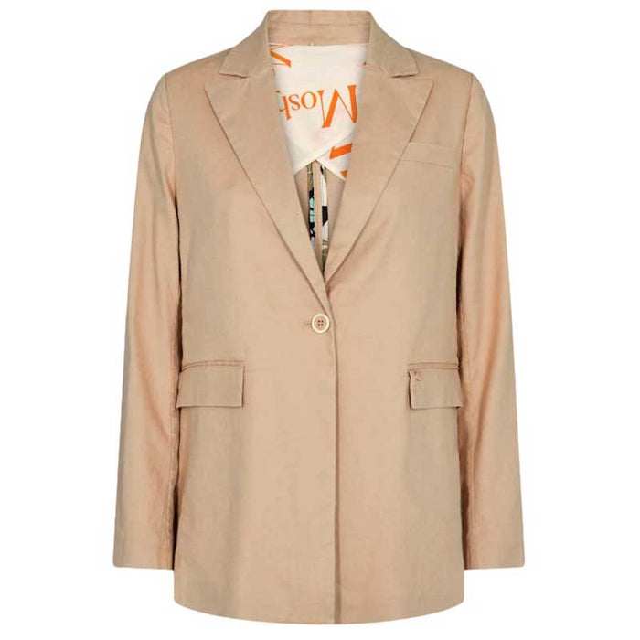 MOS MOSH BINE LINCEL BLAZER SAND-fra-MOS MOSH-hos-J BY J Fashion