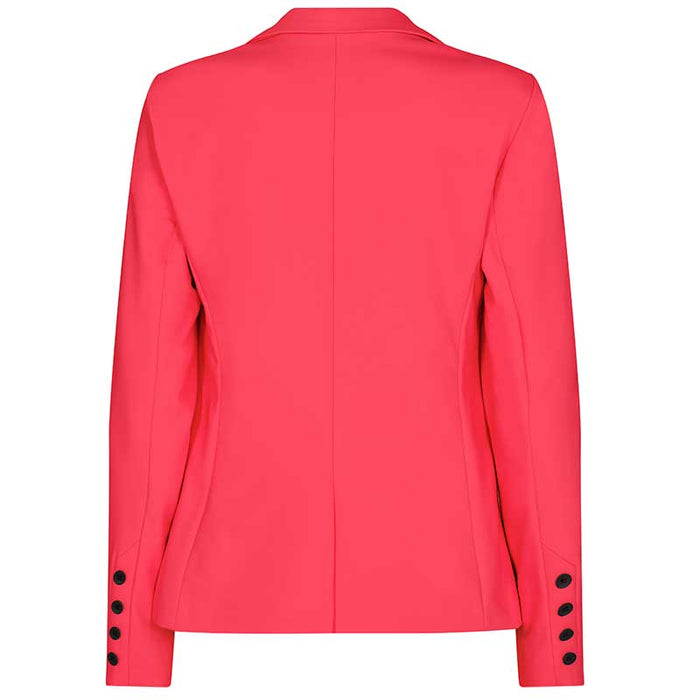 MOS MOSH BLAKE NIGHT BLAZER RØD-fra-MOS MOSH-hos-J BY J Fashion