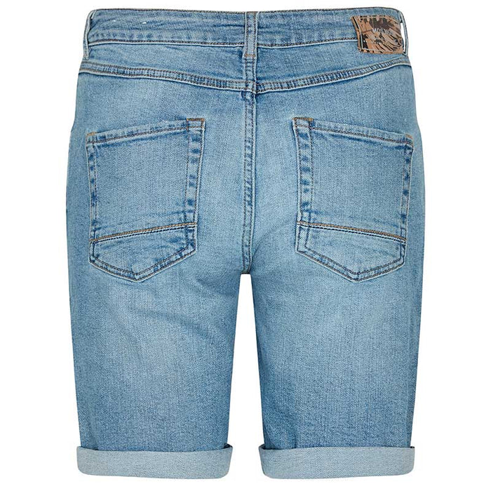 MOS MOSH BRADFORD SCRATCH SHORTS LYSEBLÅ