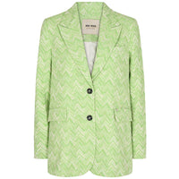 MOS MOSH IVORY LEELA BLAZER LYSEGRØN-fra-MOS MOSH-hos-J BY J Fashion