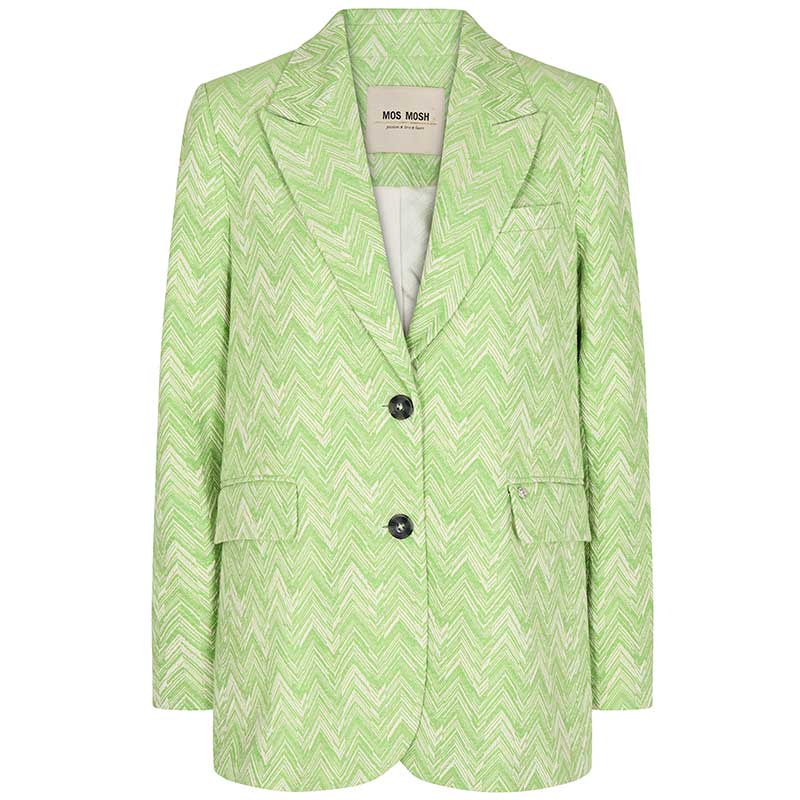 MOS MOSH IVORY LEELA BLAZER LYSEGRØN-fra-MOS MOSH-hos-J BY J Fashion