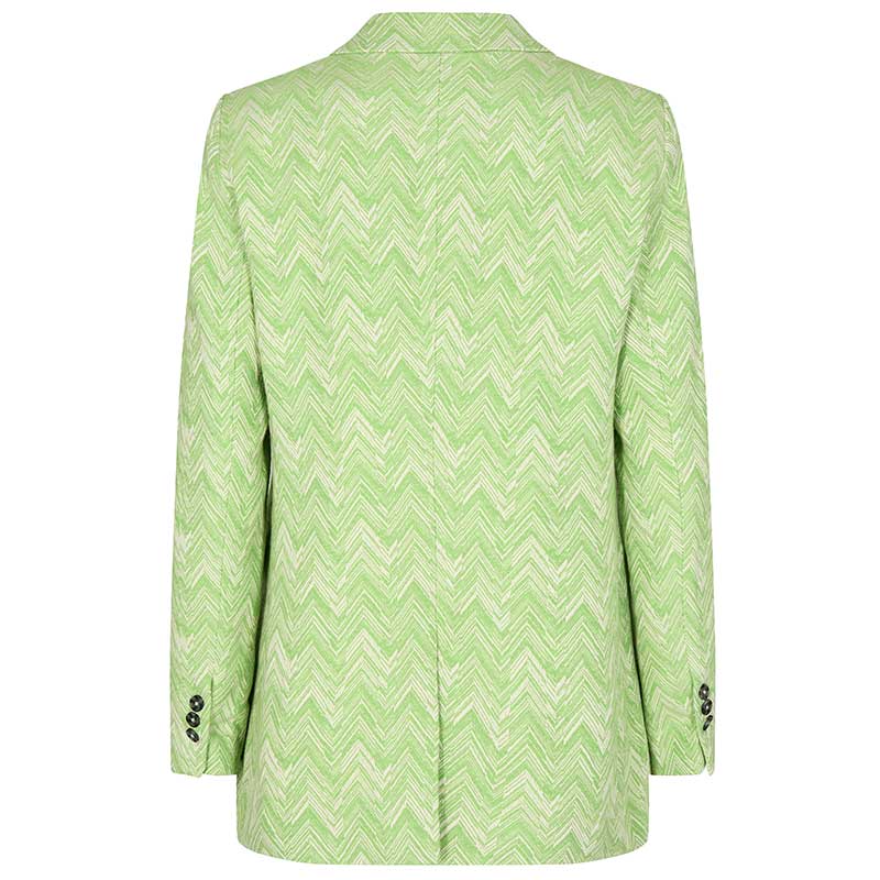MOS MOSH IVORY LEELA BLAZER LYSEGRØN-fra-MOS MOSH-hos-J BY J Fashion