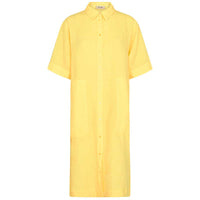 MOS MOSH MAI LINEN SHIRT DRESS GUL