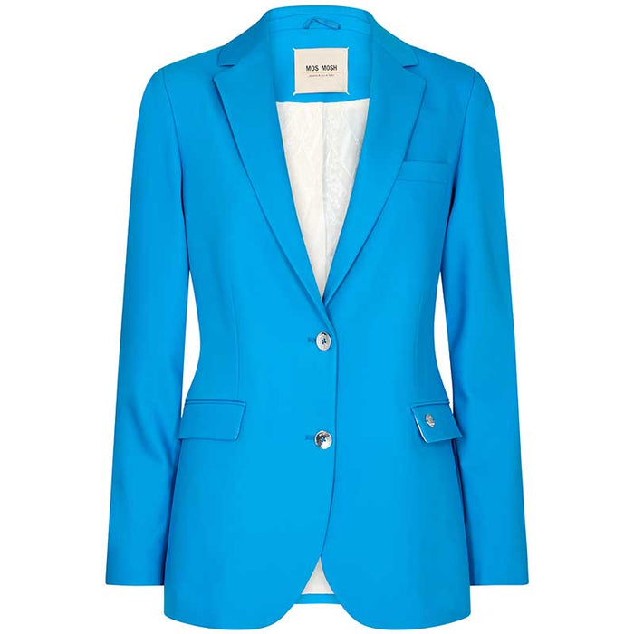 MOS MOSH MARY NIGHT BLAZER BLÅ-fra-MOS MOSH-hos-J BY J Fashion